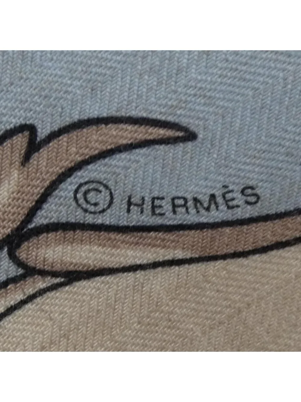 Hermes Coupe 'de Gala Carre Geant 140 Shawl Scarf